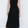 Women Styched Fashion | Twilight Tempest Black Dress