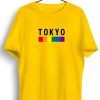 Men Styched | Tokyo Graphic Printed Yellow Tshirt