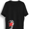 Men Styched | Just Another Head Graphic Printed Black Tshirt