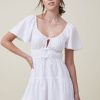 Women Styched Fashion | Prince White Dress