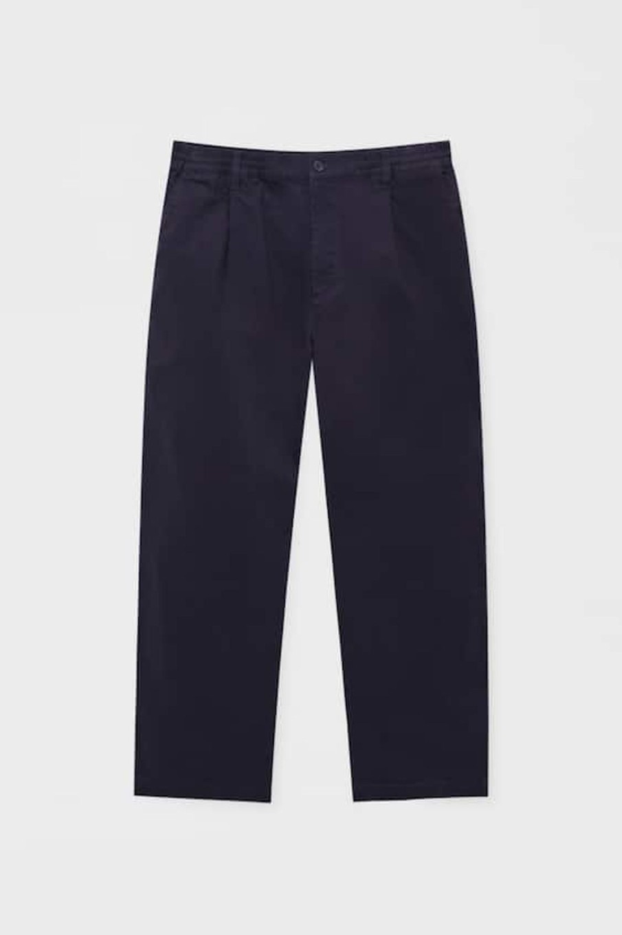 Men Styched Fashion | Black Trousers With An Elastic Waistband