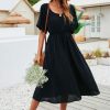 Women Styched Fashion | A-Line Bow Dress