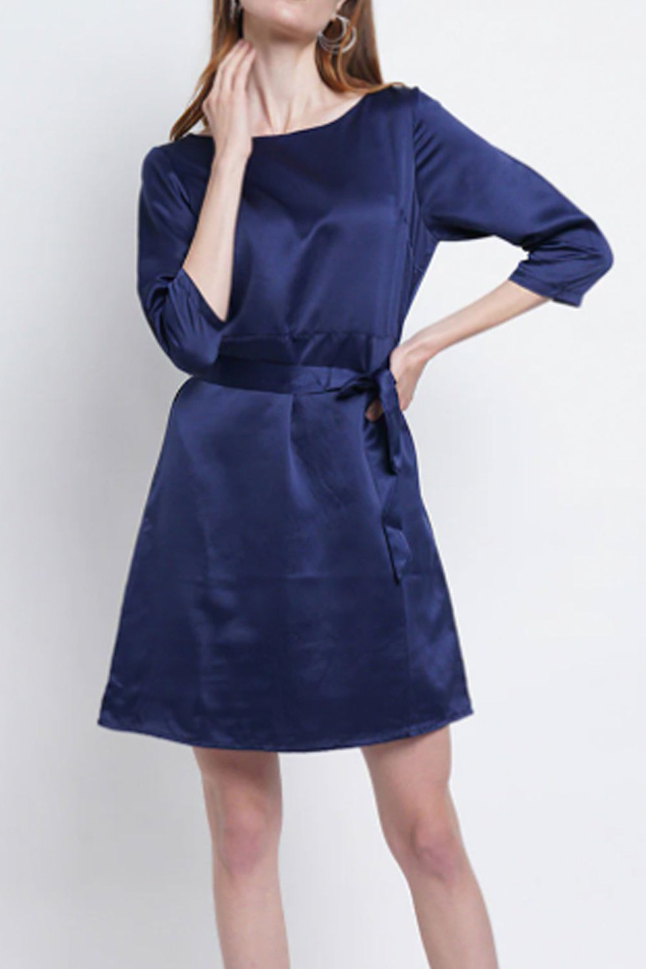 Women Styched Fashion | Celestial Blue Dress