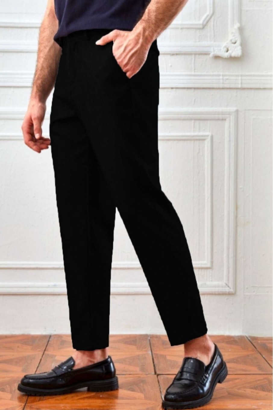 Men Styched Fashion | Slant Pocket Tailor Trousers