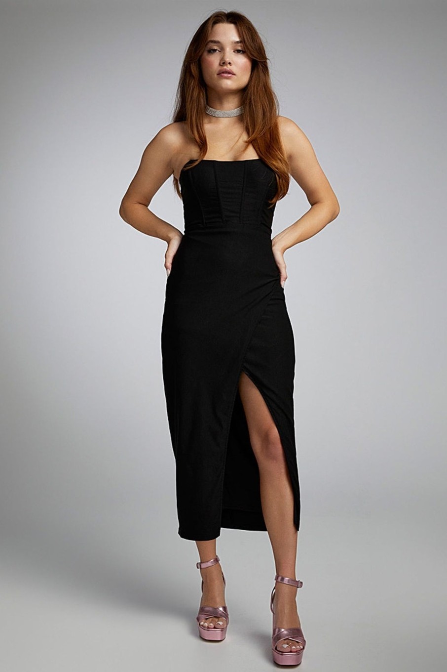 Women Styched Fashion | Drummondville Black Dress