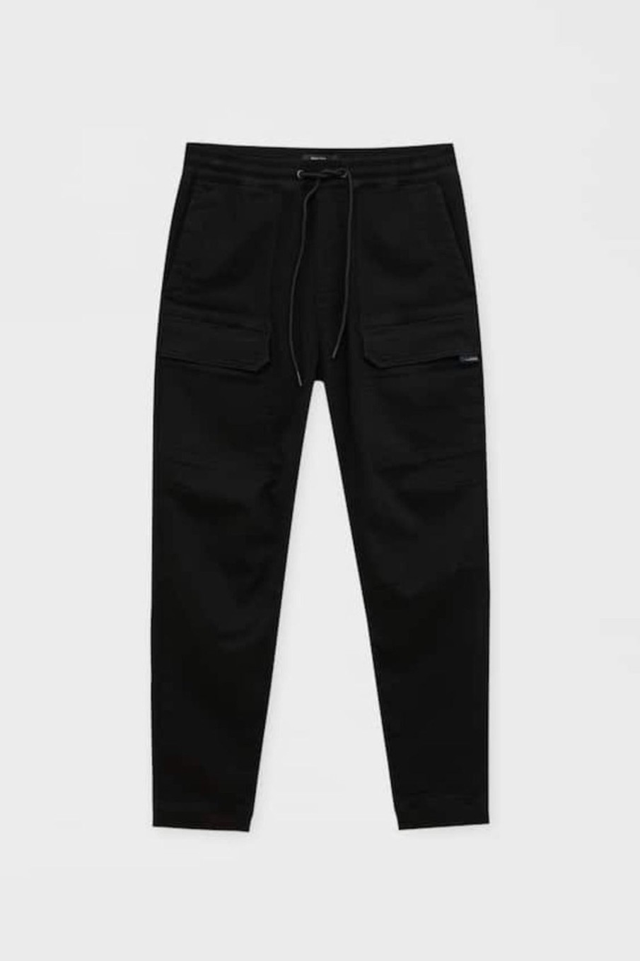 Men Styched Fashion | Soft-Knit Cargo Trousers