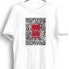 Men Styched | Wild Graphic Printed White Tshirt