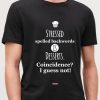 Men Styched Fashion | Stressed Spelled Backwards Is Desserts - Graphic T-Shirt Black Color