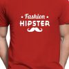 Men Styched Fashion | Fashion Hipster - Cool Casual Red Printed T-Shirt