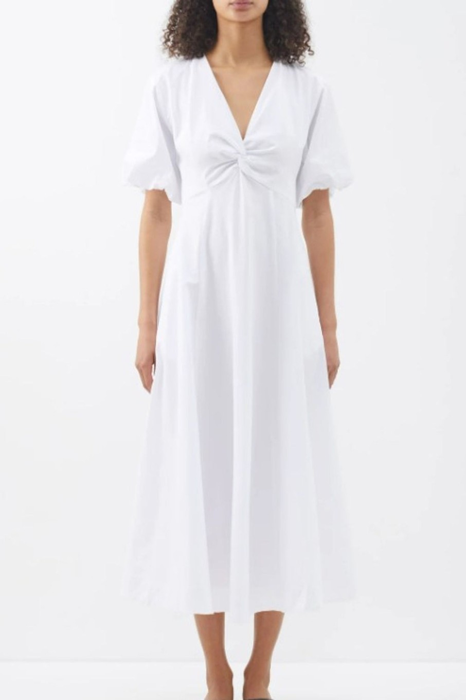 Women Styched Fashion | Mungyeong White Dress