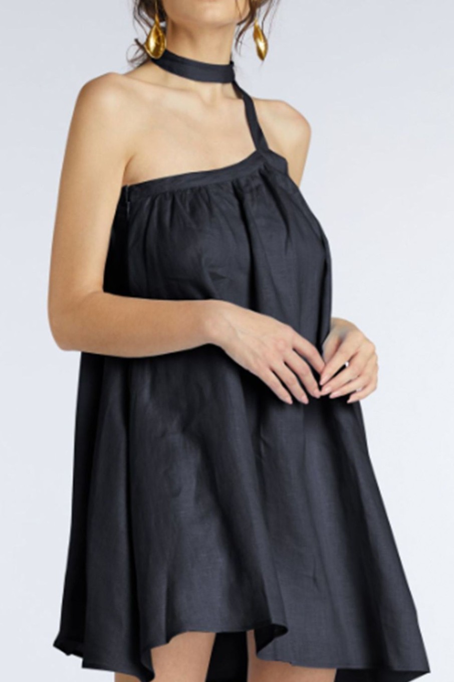 Women Styched Fashion | Classic Charm Black Dress