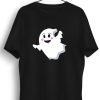 Men Styched | Ghost Graphic Printed Black Tshirt