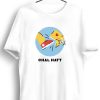 Men Styched Fashion | Chal Hatt Graphic Printed White Tshirt