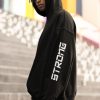 Men Styched Fashion | Strong Premium Non Zipper Black Hoodie