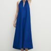 Women Styched Fashion | Ryazan Royal Blue Dress