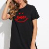 Women Styched Fashion | Black Tee Dress