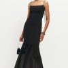 Women Styched Fashion | Tagil Black Dress