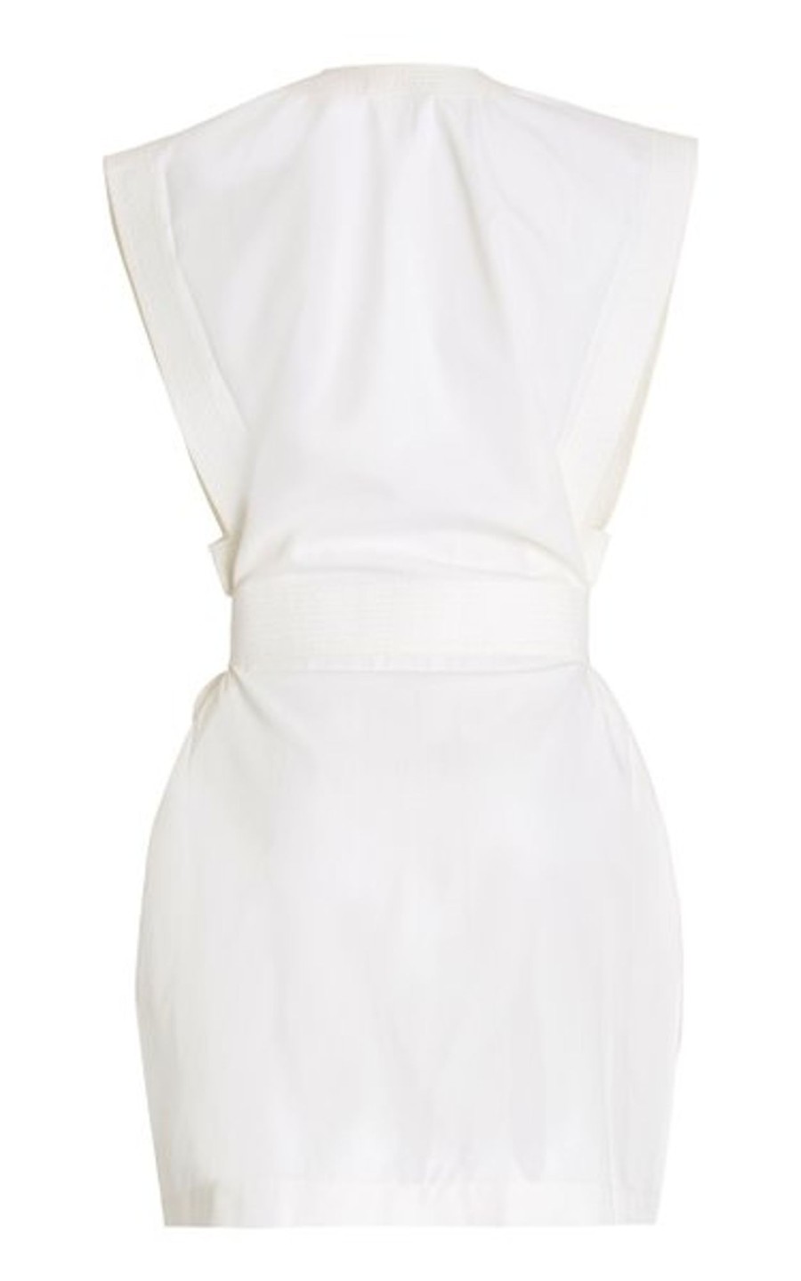 Women Styched Fashion | Wardrobe White Kaftan Mini Dress