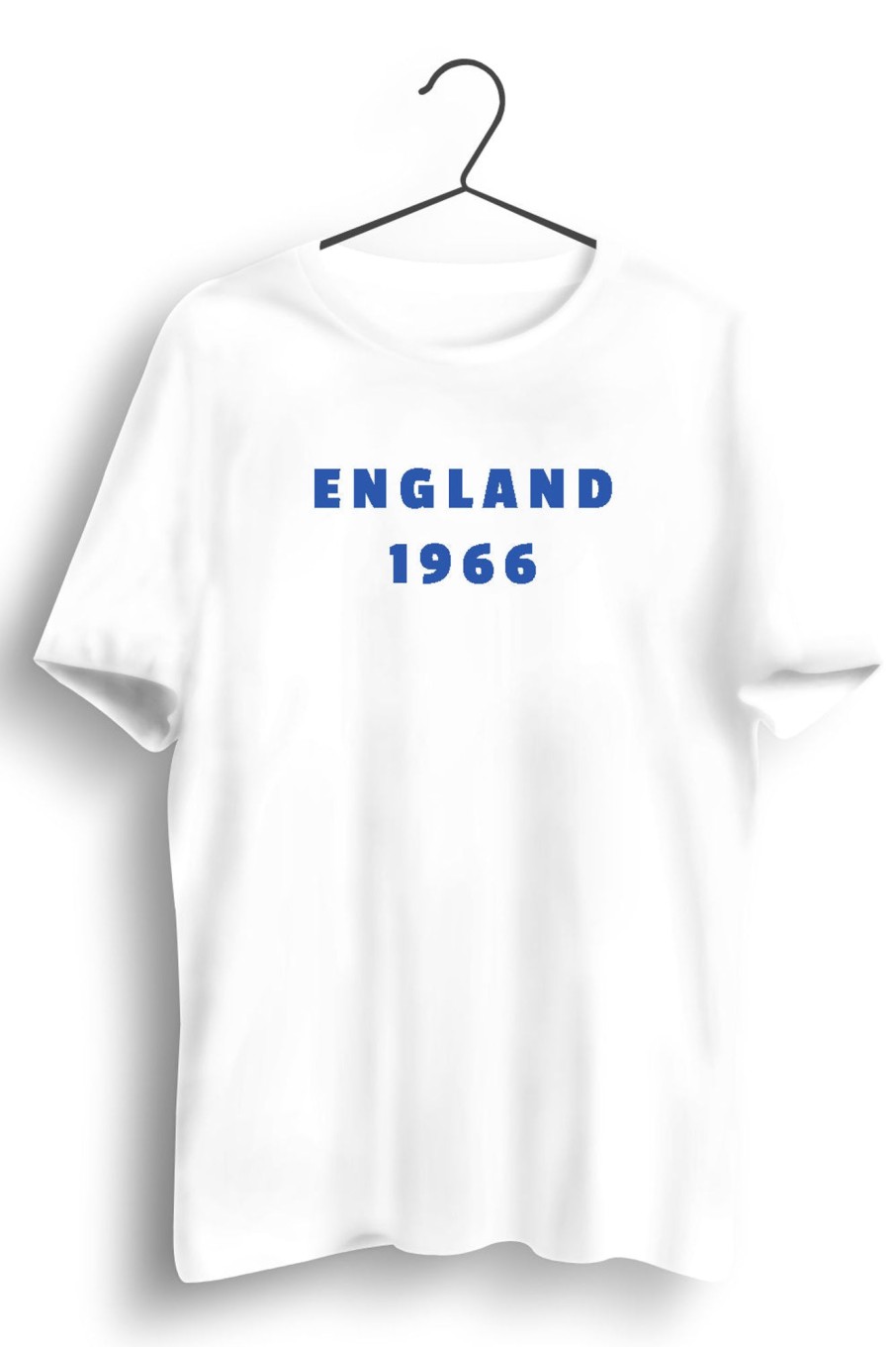 Men Styched | England 1966 Graphic Printed White Tshirt