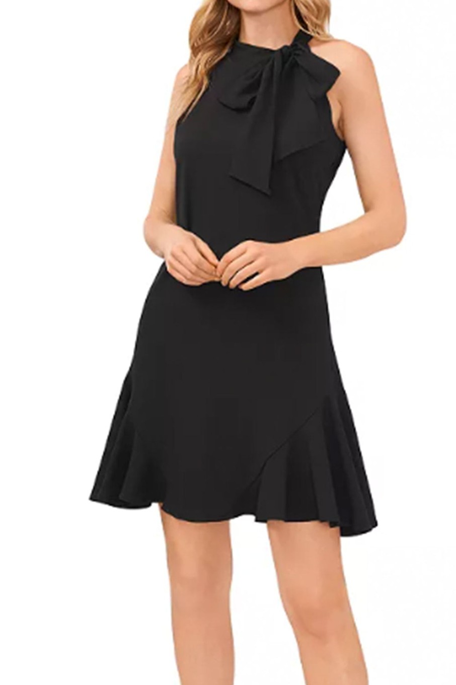 Women Styched Fashion | Celestine Black Dress