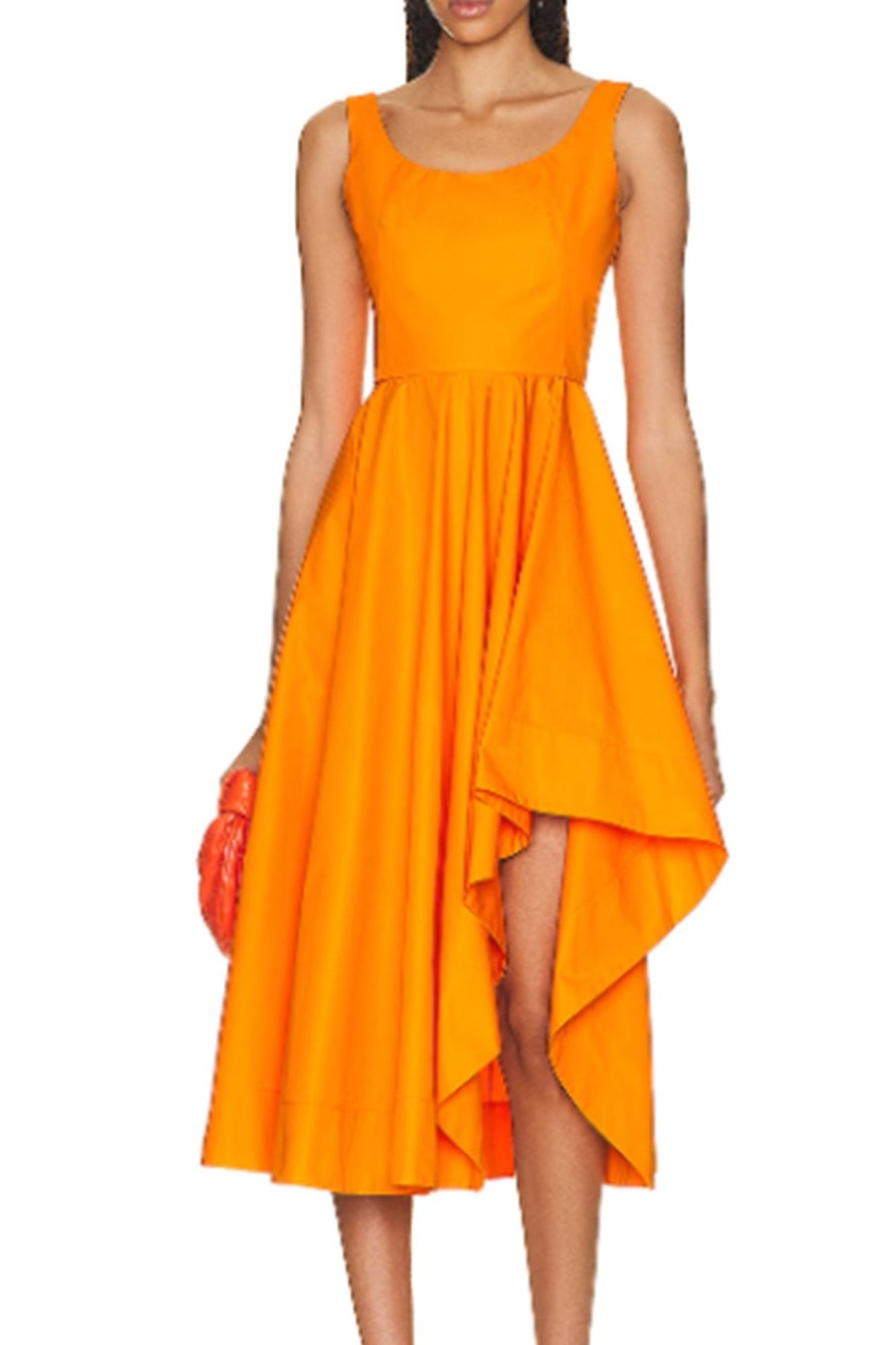 Women Styched Fashion | Sunrise Orange Dress