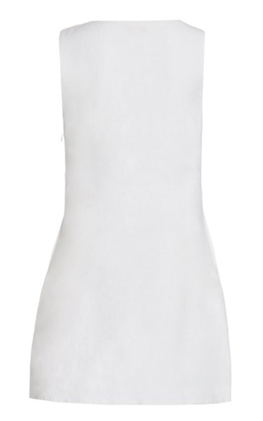 Women Styched Fashion | White Lovable Cotton Mini Dress