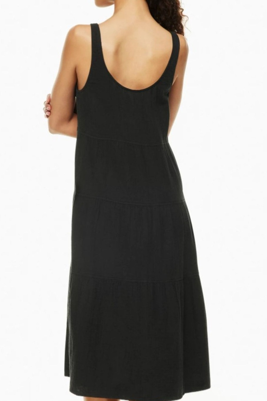 Women Styched Fashion | Contented Black Dress