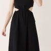 Women Styched Fashion | Laughing Black Dress