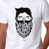 Men Styched Fashion | My Beard My Rules - Graphic T-Shirt White Color