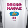 Men Styched Fashion | Dekho Magar Swag Se - Hindi Words Graphic Printed Tshirt