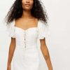 Women Styched Fashion | Kiss The Sky Cupid Lace-Up Mini Dress