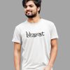 Men Styched Fashion | Bharat Printed Round Neck Fan Tshirt