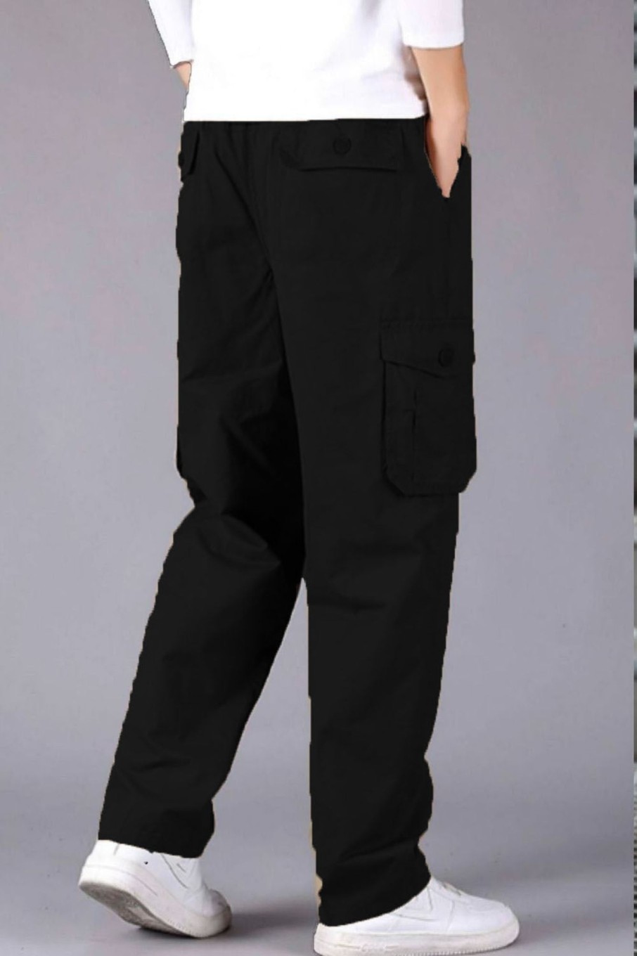 Men Styched Fashion | Flap Pocket Cargo Pants