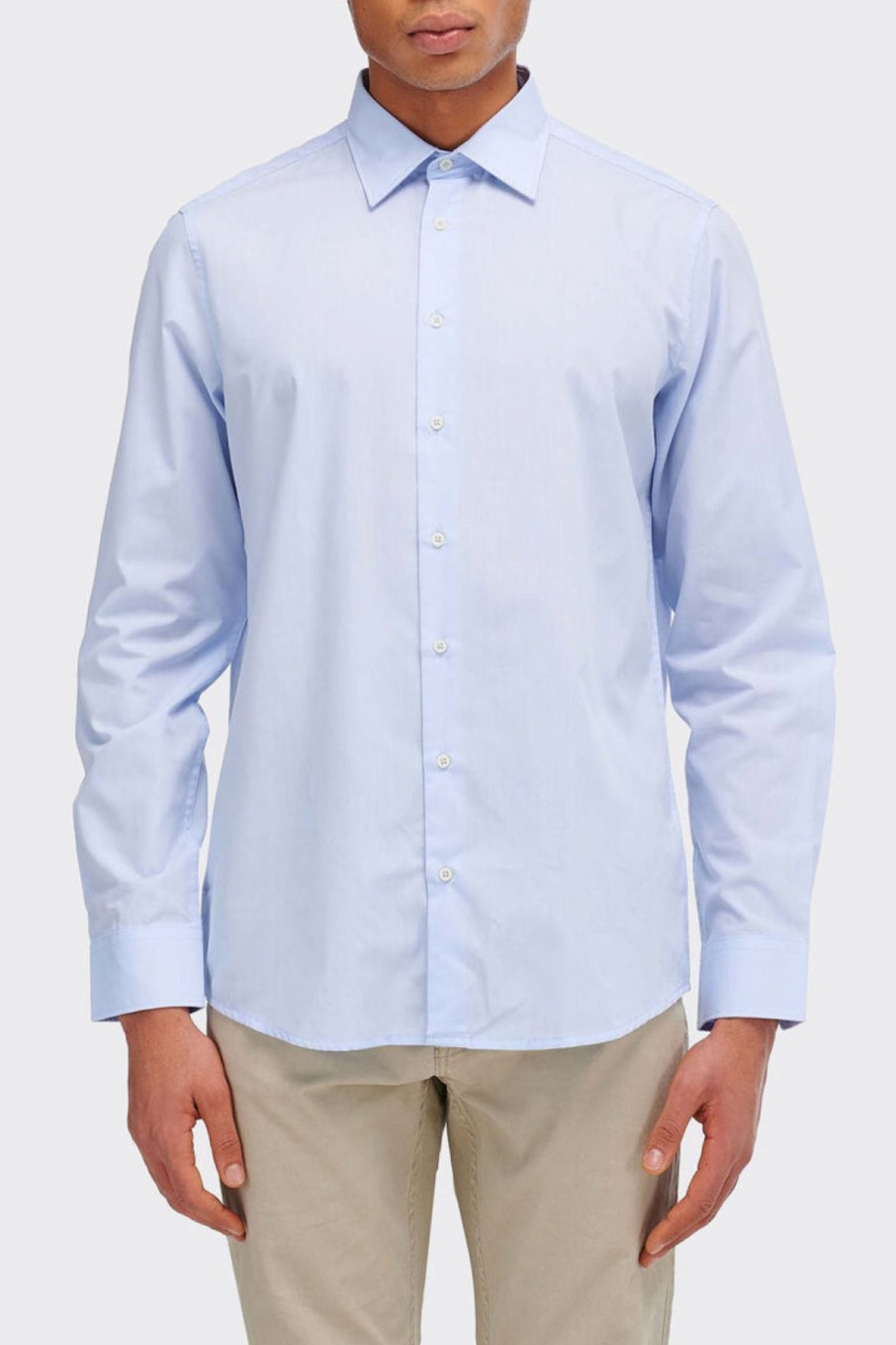 Men Styched Fashion | Seriously Casual Blue Full Sleeve Shirt