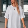 Women Styched Fashion | Boxy Tee Jersey Dress