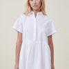 Women Styched Fashion | Lincoln White Dress