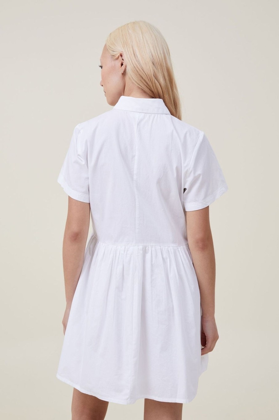 Women Styched Fashion | Lincoln White Dress