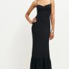 Women Styched Fashion | Kaluga Black Dress