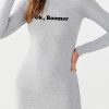 Women Styched Fashion | Printed Turtleneck Bodycon Dress