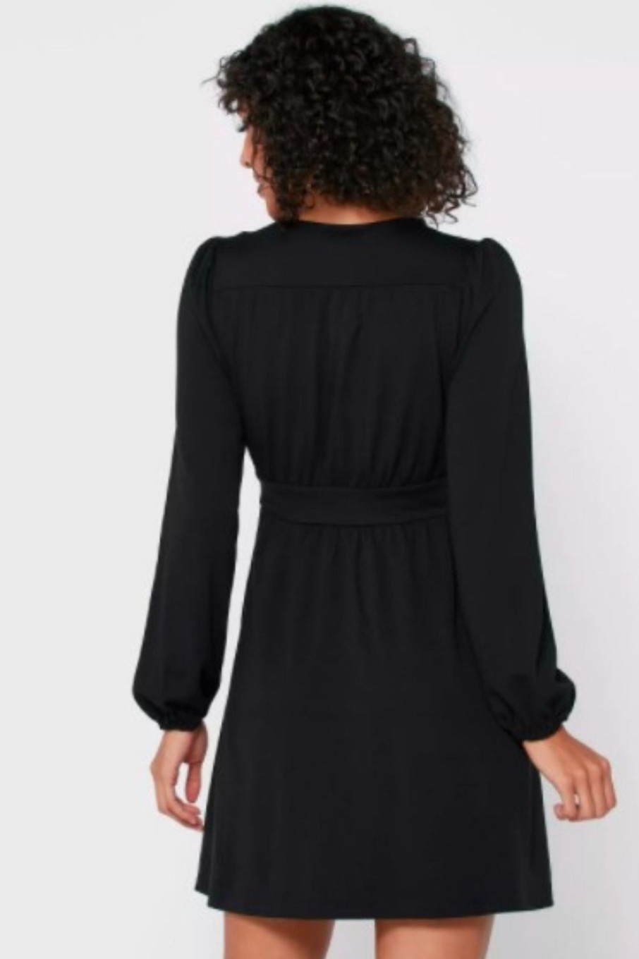 Women Styched Fashion | Let It Go Black Full Sleeve Dress