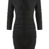 Women Styched Fashion | I Didnt Do It Full Sleeve Black Dress