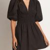 Women Styched Fashion | Dreamy Dusk Black Dress