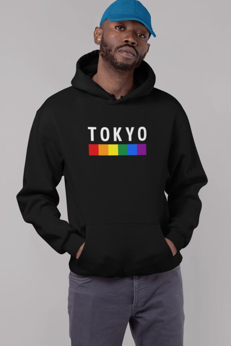 Men Styched Fashion | Tokyo Premium Non Zipper Black Hoodie