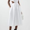 Women Styched Fashion | Seosan White Dress