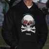 Men Styched Fashion | Toxic Skull Premium Non Zipper Black Hoodie