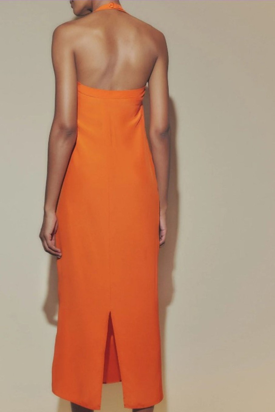 Women Styched Fashion | Volzhsky Orange Dress