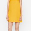 Women Styched Fashion | Supine Yoke Yellow Dress