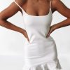 Women Styched Fashion | Never Mind White Mini Dress