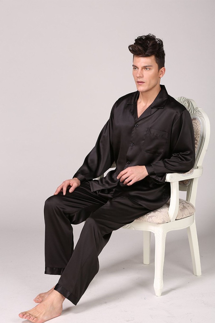 Men Styched Fashion | Sleepwear Men Black