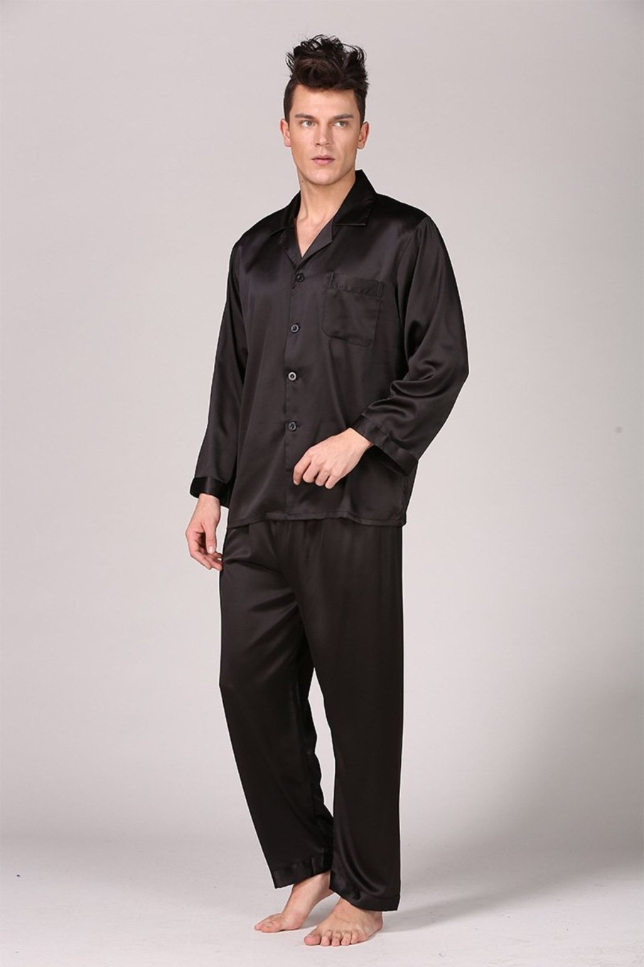 Men Styched Fashion | Sleepwear Men Black